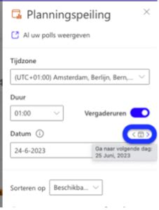 datumprikker via outlook|Datumprikken met Outlook 365